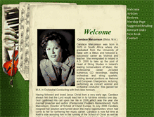 Tablet Screenshot of candace.pentecostalpioneers.org